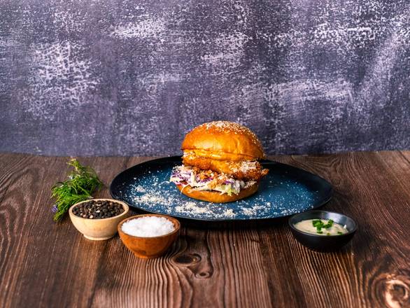 Garlic burger🍔🐓