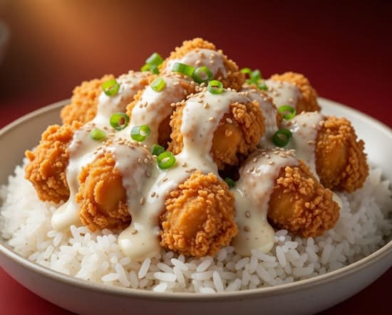 🌾 🍚 Riz Crousty Sauce Blanche
