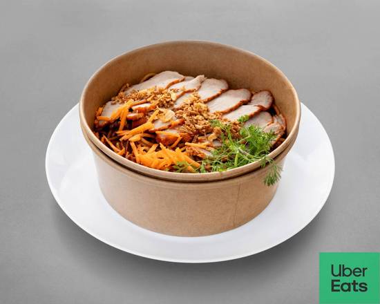 Nouilles Sautées Au Poulet Saté